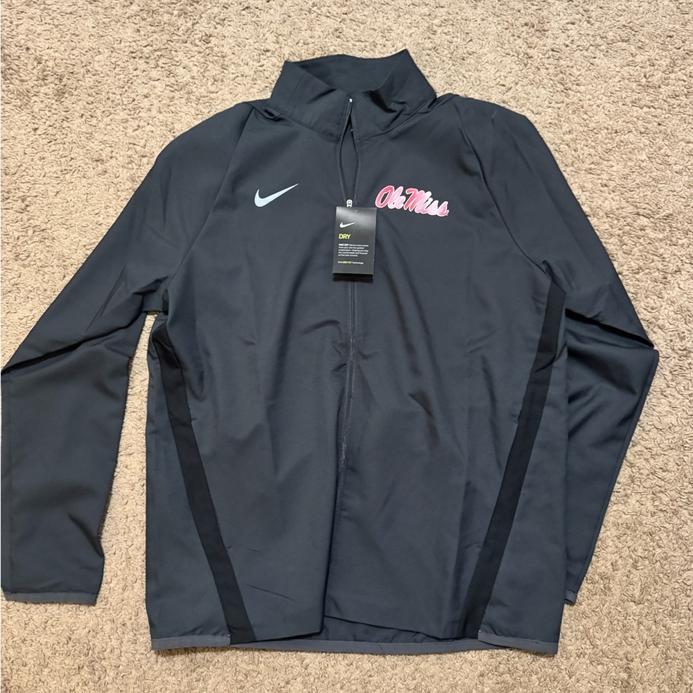 Nike Ole Miss Black Jacket